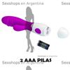 Vibrador con estimulador de clitoris con 30 modos de vibracion